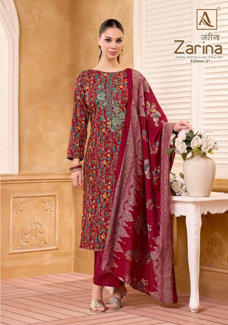 Alok suit zarina-21 delhi dress materials wholesale